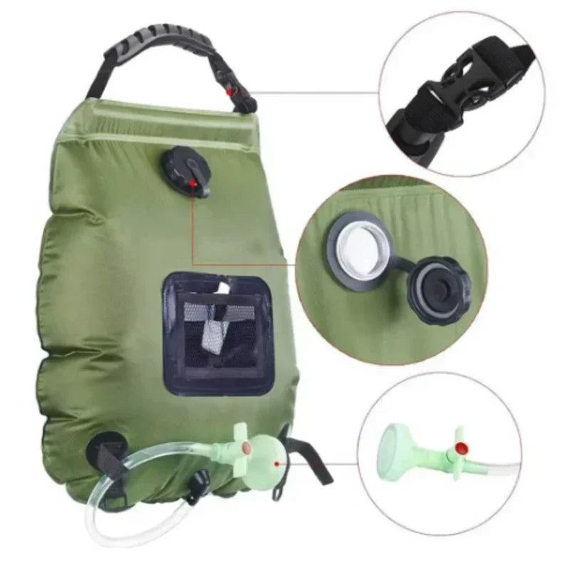 Douche portable filtrante
