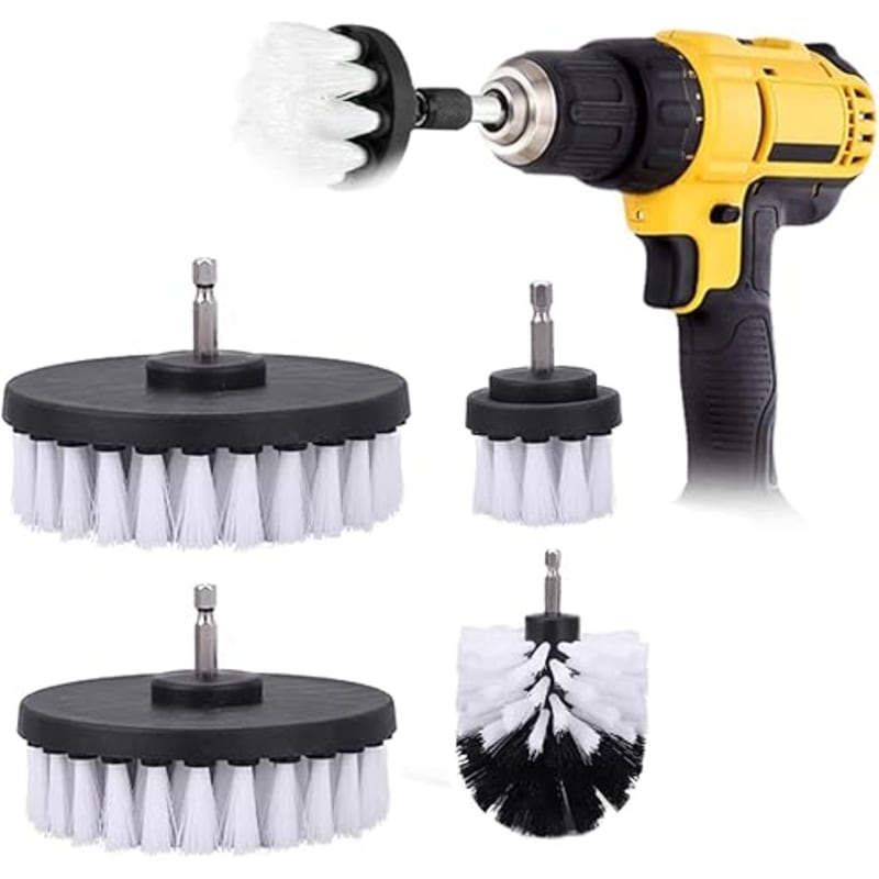Brosse de nettoyage perceuse 6 pièces